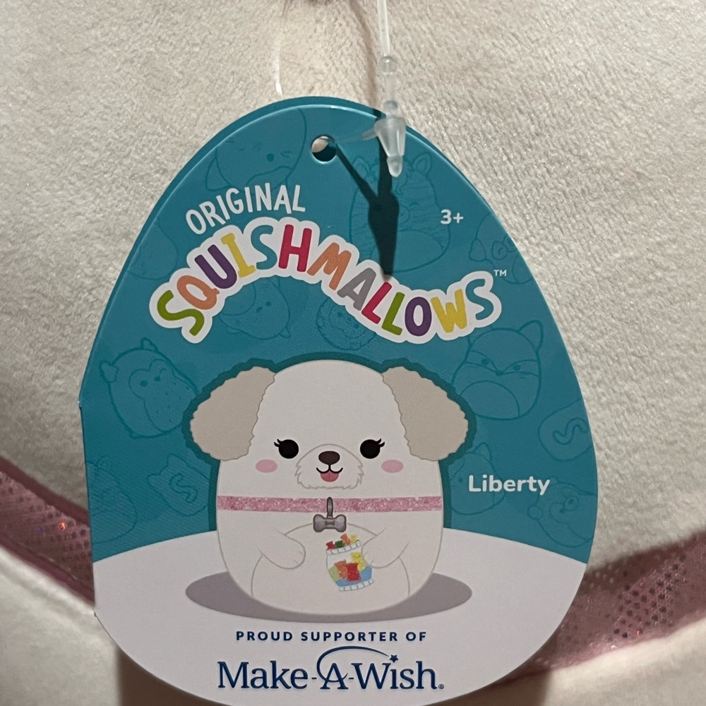 🐶 Liberty Cream Maltipoo Dog Make A Wish Squishmallows Special Edition 12” BNWT - Picture 9 of 11